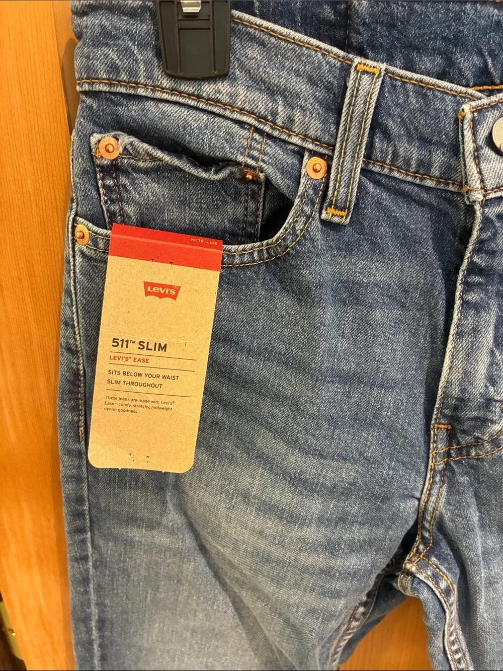 Levi's Slim Jeans in Light Blue Wash